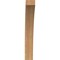 Ekena Millwork 5 1/2"W x 26"D x 38"H Thorton Smooth Knee Brace, Western Red Cedar BRC06X26X38THR00SWR - alternate 3